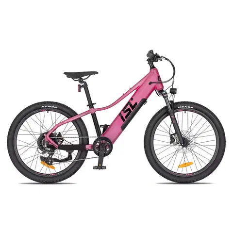 Elektrobicykle inSPORTline ISL Savager 360 Wh 24" - model 2026 Blush Pink - 13" (135-153 cm)