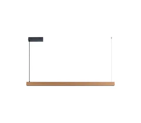 Svietidlá  NEO 07303L - LED stmievateľný luster na lanku MADEIRA 26W/230V Wi-Fi Tuya 122 cm dub 07303L