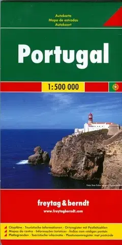 Do auta Portugalsko 1:500 000 - Automapa