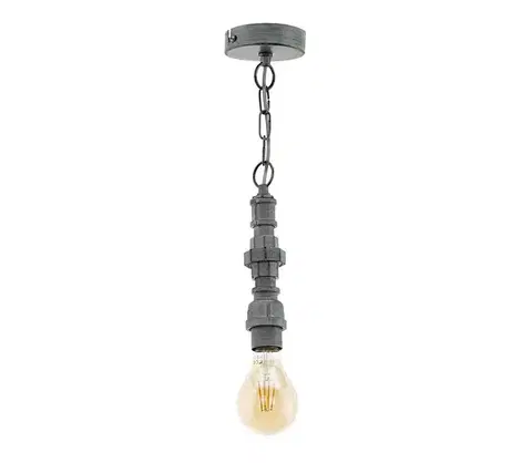 Svietidlá Eglo 49707 - Závesný luster na reťazi CHEPSTOW 1xE27/60W/230V 49707