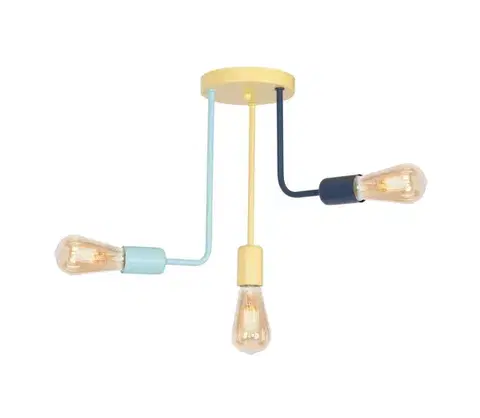 Svietidlá  Detský prisadený luster CANDELA 3xE27/60W/230V 7678