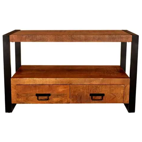 TV stolíky TV stolík Retro 100x60x45 indický masív mango