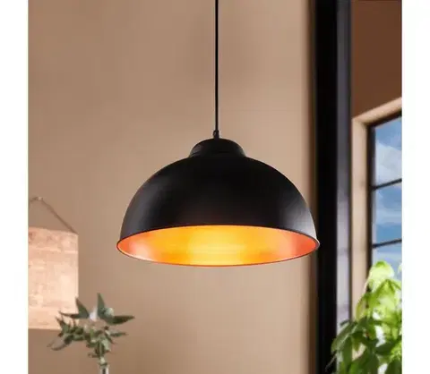 Svietidlá Eglo 49247 - Luster VINTAGE 1xE27/60W/230V 49247