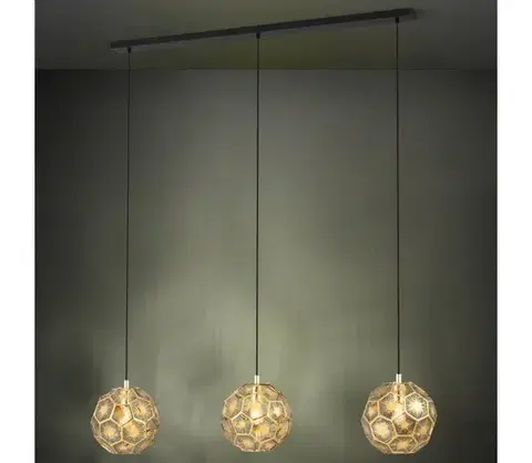 Svietidlá Eglo 39757 - Luster na lanku SKOURA 3xE27/60W/230V 39757