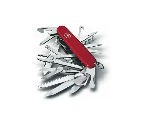 Camping a outdoor Victorinox - Multifunkčný vreckový nôž 9,1 cm/33 funkcií červená 1.6795