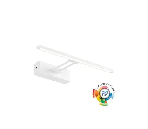 Svietidlá Redo 01-3460 - LED Obrazové svietidlo LINEAR LED/8W/230V 35 cm CRI 92 biela 01-3460