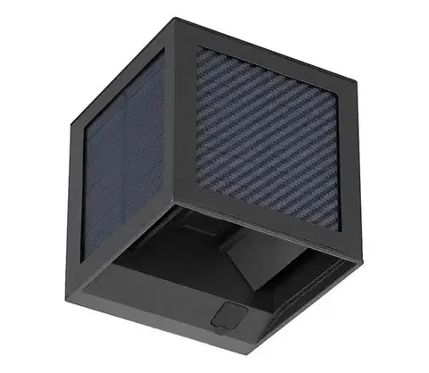 Svietidlá  LED Solárne nástenné svietidlo so senzorom LED/9W/3,7V 3000/4000/6000K IP65 2600mAh čierne 24293