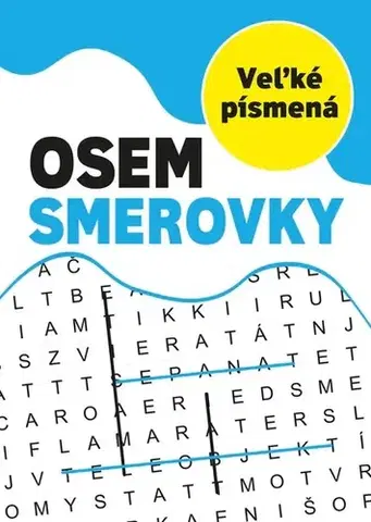 Krížovky, hádanky, hlavolamy Osemsmerovky (4-2025-modrá obálka)