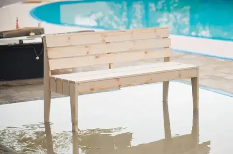 Záhradné lavice Záhradná lavica POOL Rojaplast