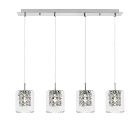 Svietidlá Rabalux 3116 - Krištáľový luster na lanku DUCHESS 4xG9/40W/230V 3116