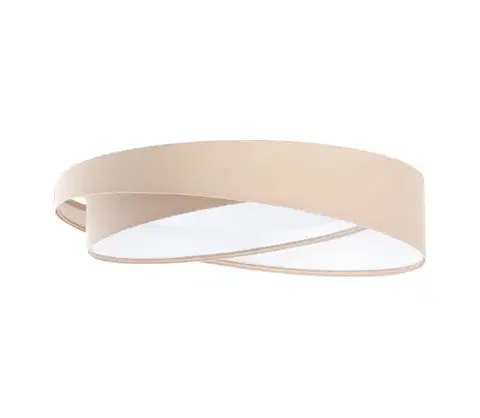 Svietidlá  LED stmievateľné stropné svietidlo SM. GALAXY M. LED/24W/230V, priemer 55 cm, béžová/biela + diaľkové ovládanie D-090-060-027-RC