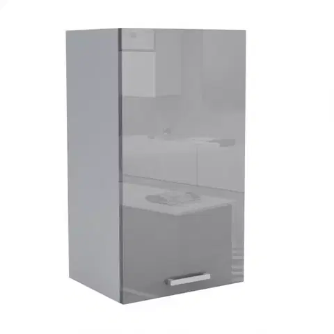 Kuchynské skrinky visiace Kuchynská skrinka G1F 40 V-72 LUX šedá