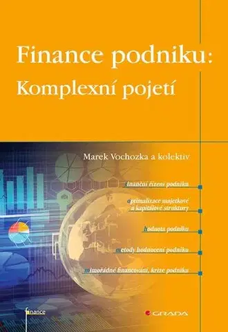 Financie, finančný trh, investovanie Finance podniku: Komplexní pojetí - Marek Vochozka,Kolektív autorov