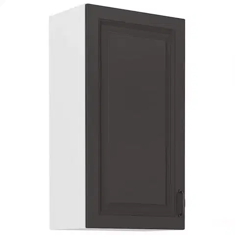 Kuchynské skrinky visiace Kuchynská skrinka STILO grafit mat/biely 50g-90 1f
