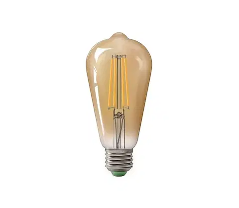 LED osvetlenie LED Žiarovka CLASIC AMBER ST64 E27/10W/230V 2200K - BRILAGI ZD-CA6410-22