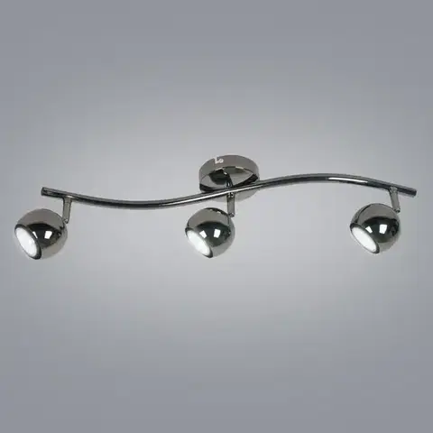 Moderné lampy do obývačky Luster Mars As-8006-03-6195 čierny chróm LS3