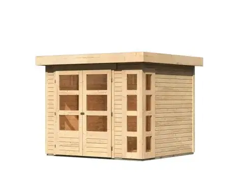 Drevené Drevený záhradný domček KERKO 3 Lanitplast