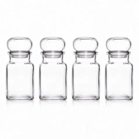 Koreničky Kinekus Korenička sklenená, 150 ml, číra, 4ks