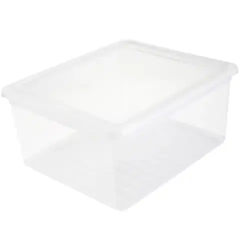 Prútené koše Plastový box Clearbox