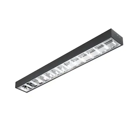 Svietidlá  Žiarivkové svietidlo T8 2xG13/18W/230V 120 cm čierna TL301B