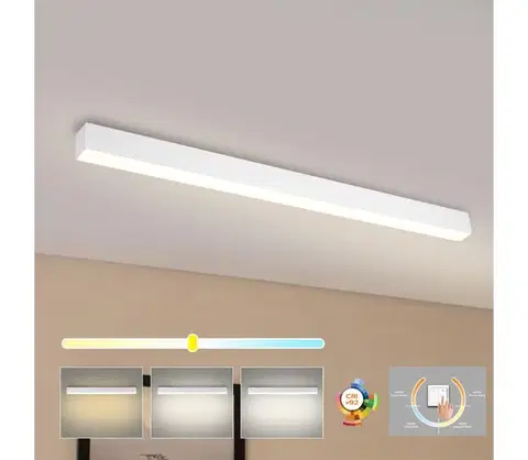 Svietidlá BRILAGI - LED Kúpeľňové stropné svietidlo SLEEKLINE LED/40W/230V biela IP44 BRI473