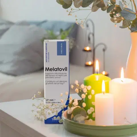 Vitamíny a minerály Melatovil (melatonín vo forme kvapiek) - Yamamoto  20 ml. Honey-Lemon