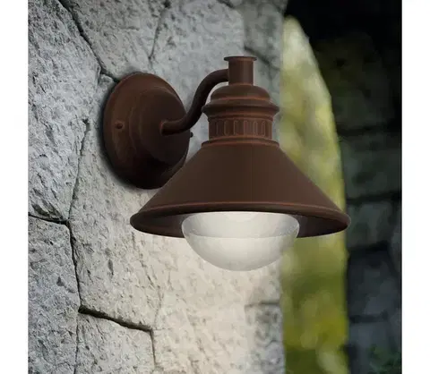 Záhradné lampy Eglo 96262 - Vonkajšie nástenné svietidlo ALBACETE 1xE27/40W 96262