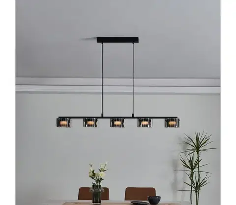 Svietidlá Eglo 39875 - LED Stmievateľný luster na lanku COPILLOS 5xLED/5,4W/230V 39875