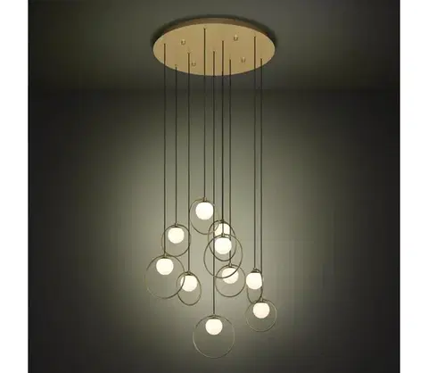 Svietidlá Eglo 390345 - LED Stmievateľný luster na lanku PORTOCOLOM 10xLED/3W/230V pr. 58 cm 390345