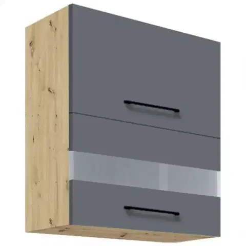 Kuchynské skrinky visiace Skrinka do kuchyne Infinity 40G GREY