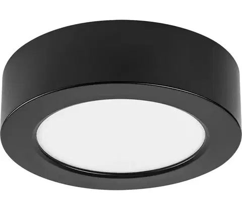 Svietidlá Rabalux 75074 - LED kúpeľňové stropné svietidlo SHAUN PLUS 7W/230V Ø 12 cm IP44 čierne 75074