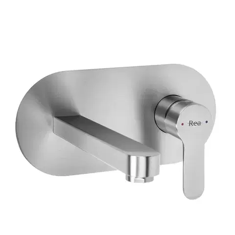 Kúpeľňové batérie REA - Podomietková umývadlová batéria Arcos Brush Nickel REA-B6973