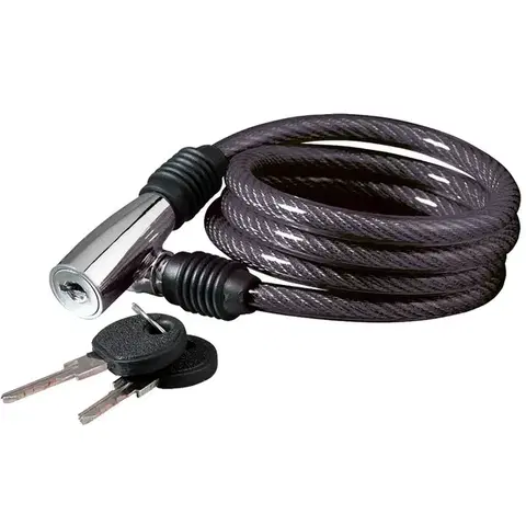 Zámky na bicykel Kellys Beat 100 cm Black