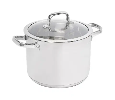 Panvice a hrnce Lamart - Hrniec s pokrievkou 24 cm nerez 42001432