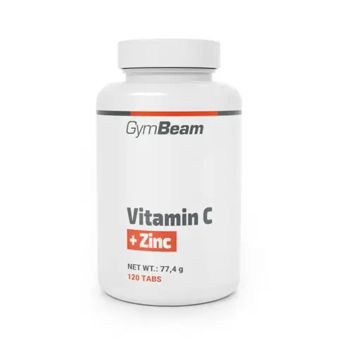 Vitamín C GymBeam Vitamín C + zinok 120 tab.
