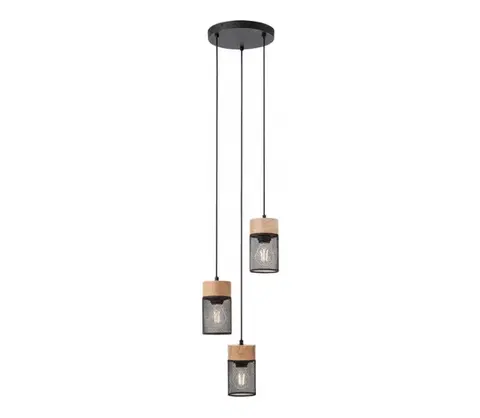 Svietidlá Redo 01-3142 - Luster na lanku STEM 3xE27/42W/230V 01-3142