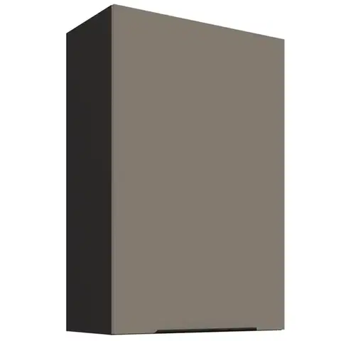 Kuchynské skrinky visiace Kuchynská skrinka Aria-TA/BL anti fingerprint 60G-90 1F