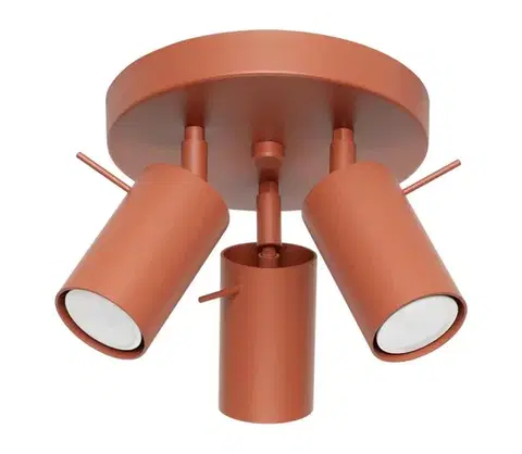 Svietidlá  SL.1509 - Bodové svietidlo RING 3xGU10/10W/230V červená SL.1509