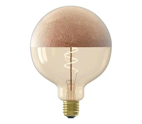 Žiarovky  LED Stmievateľná žiarovka s vrchlíkom FILAMENT G125 E27/4W/230V 1800K medená 8712879155836