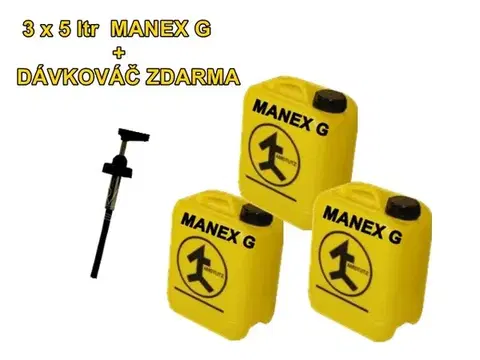 Držadlá k vani Čistič rúk Amstutz Manex G sada 3x5kg + dávkovač ZADARMO EG7X7133U11
