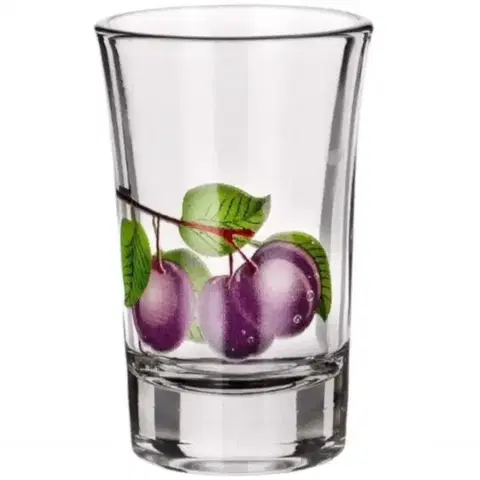 Dekorácie a bytové doplnky Pohárik Verona Plum 40 ml 6 ks