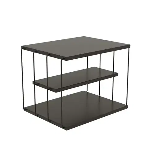 Konferenčné stolíky Odkladací stolík Lifon Anthracite and Black