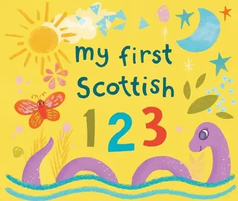 Leporelá, krabičky, puzzle knihy My First Scottish 1 2 3 - Eilidh Muldoon