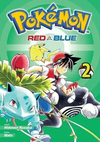 Manga Pokémon Red a Blue 2 - Hidenori Kusaka