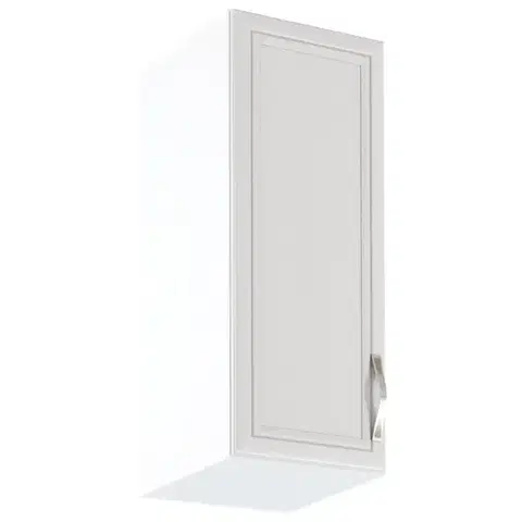 Kuchynské skrinky visiace Kuchynská Skrinka Sycylia G30 L Biely/Dub Lancelot