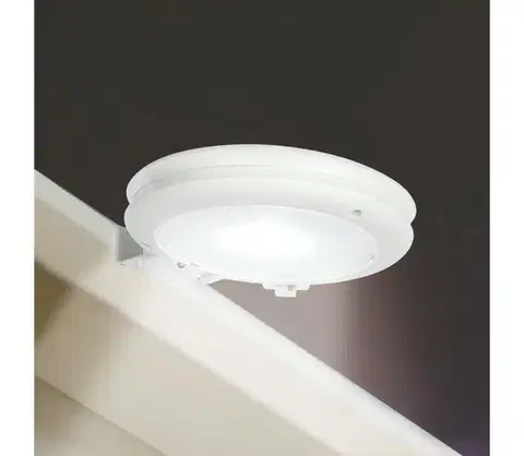 Lampy  Solárne nástenné LED svietidlo LED/1,2V 1000 mAh IP44 biele 11444