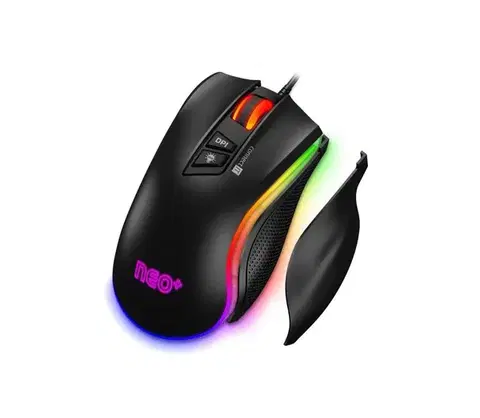 Klávesnice a myši CONNECT IT CMO-3591-BK - LED RGB drôtová herná myš 500-7200 DPI čierna CMO-3591-BK
