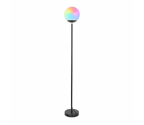 Lampy  B.V.  - stojacia LED lampa MESH RGBW, 8W, 230V, s diaľkovým ovládaním S10303PI8