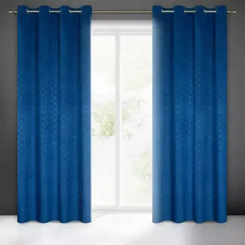 Závesy do spálne Záves JULIA 140X250 na priechodkách 384122