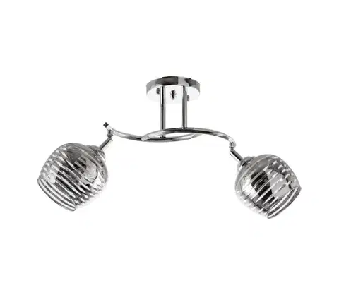 Svietidlá  Luster na tyči 2xE27/60W/230V W-N 3655/2 CR